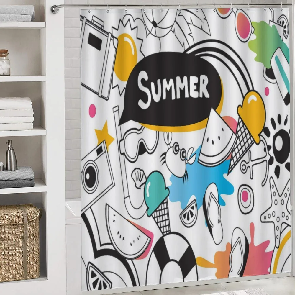 Summer Items Pictogram — Detail 4