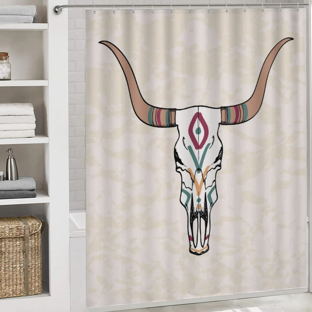 Tribal Bull Skull Folkloric — Detail 4