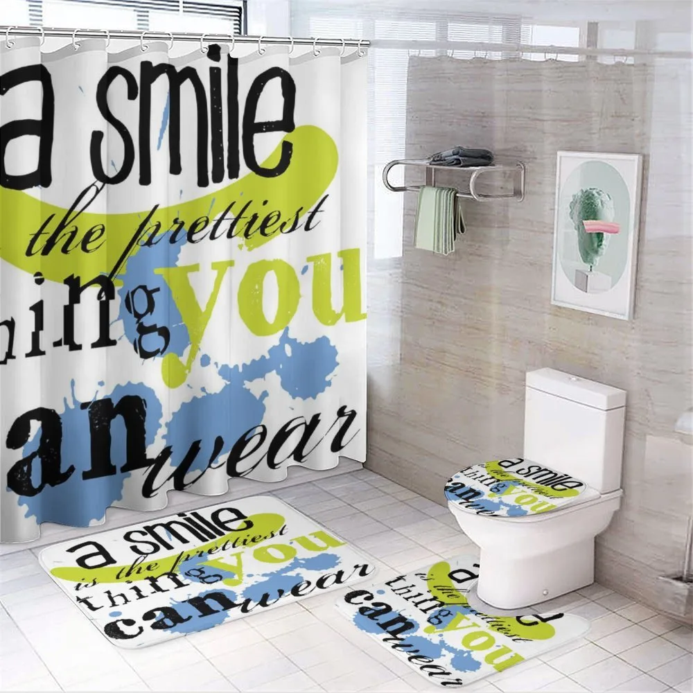 Uplifting Smile Happy Phrase — Your design
