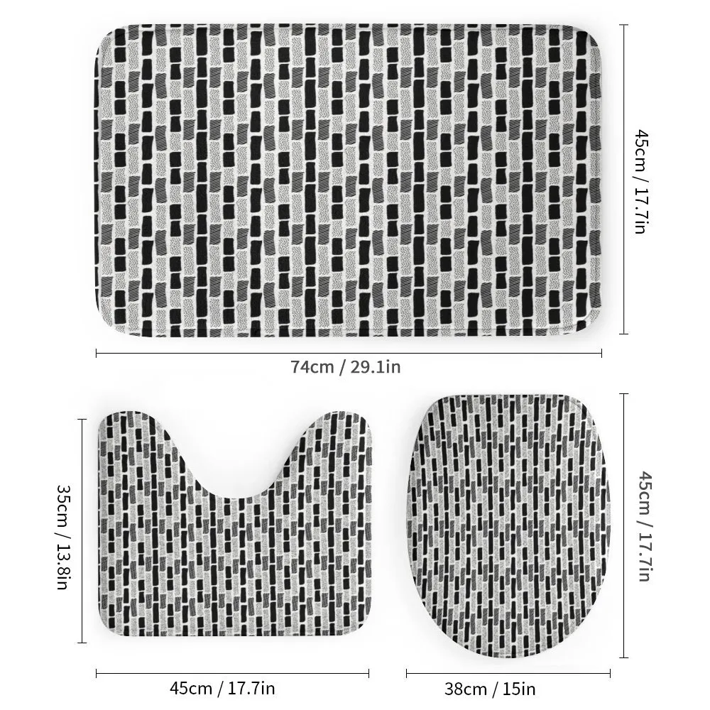 Brush Mark Effect Stripes — Detail 1
