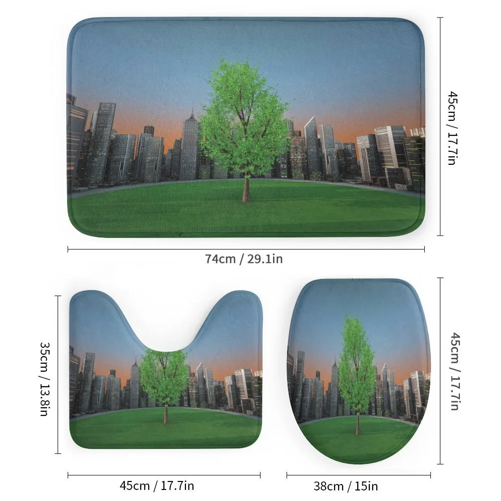 Cityscape Modern Garden — Detail 1