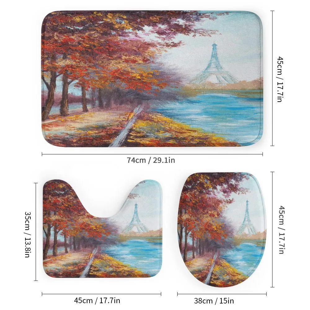 Eiffel Tower from River — Detail 1