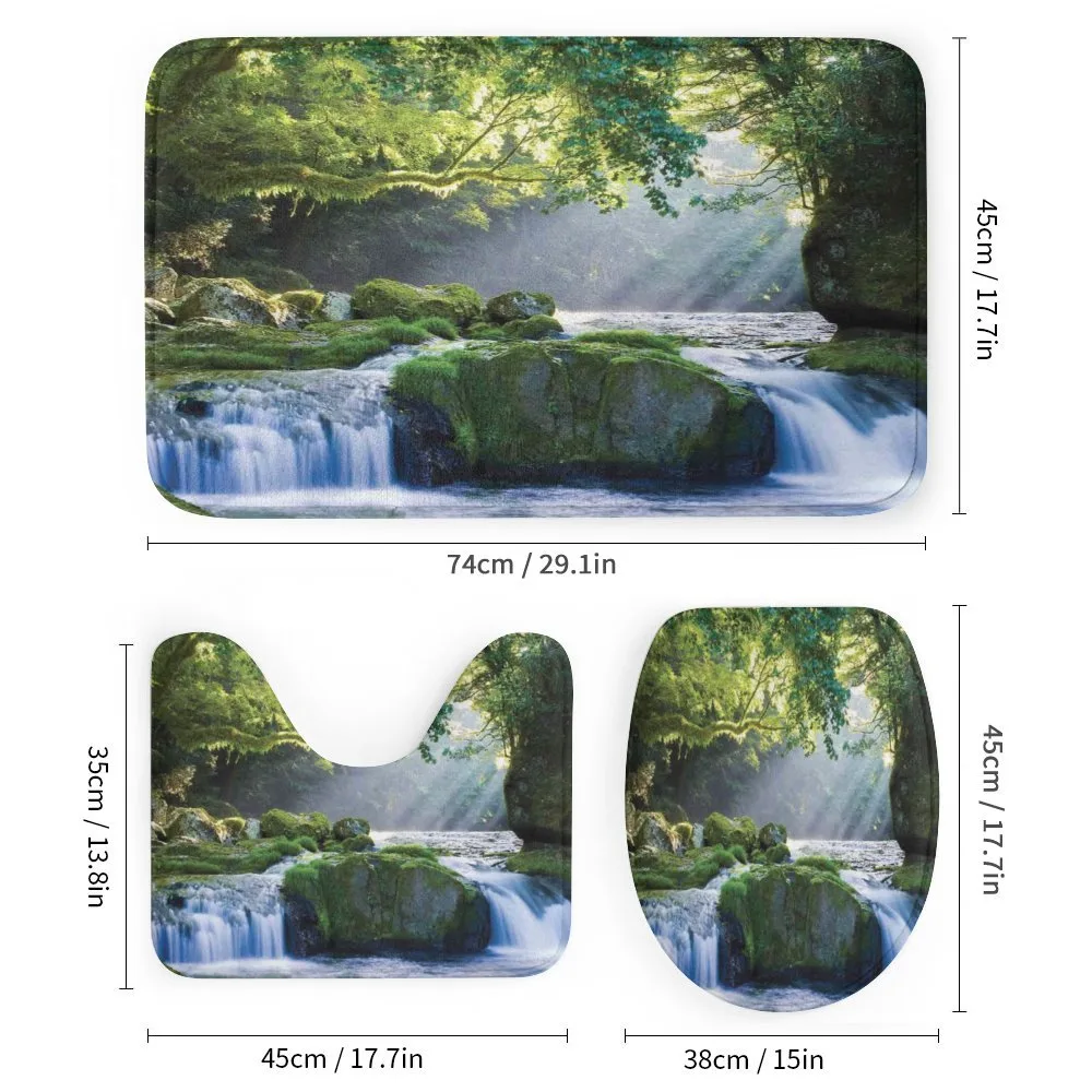 Green Forest and Streaming — Detail 1