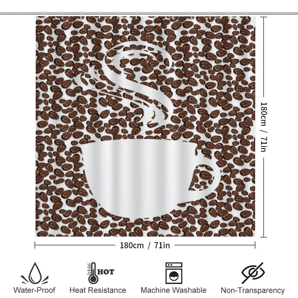 Hot Cup on Arabica Beans — Detail 2