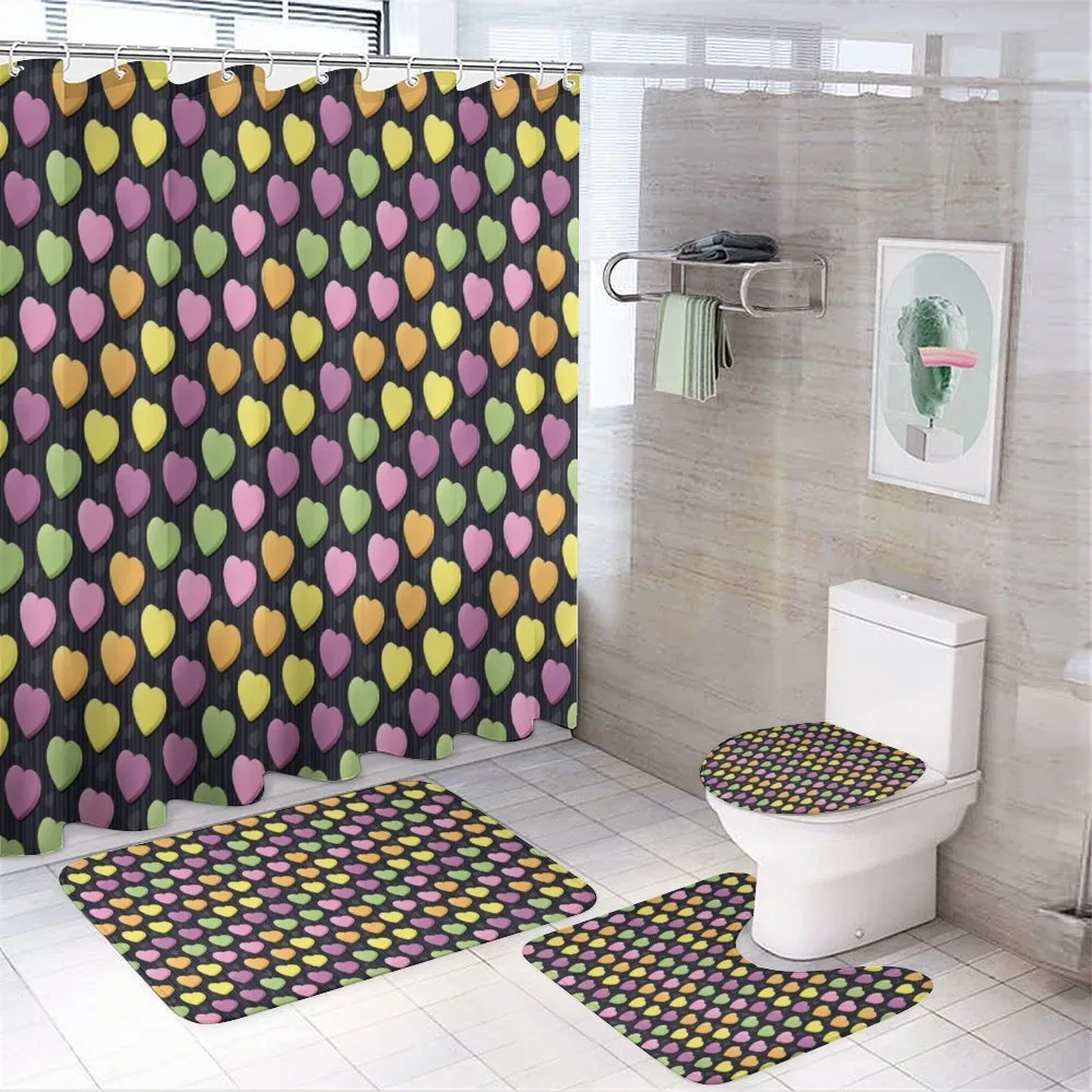 Lively Colors 3D Hearts — Your design