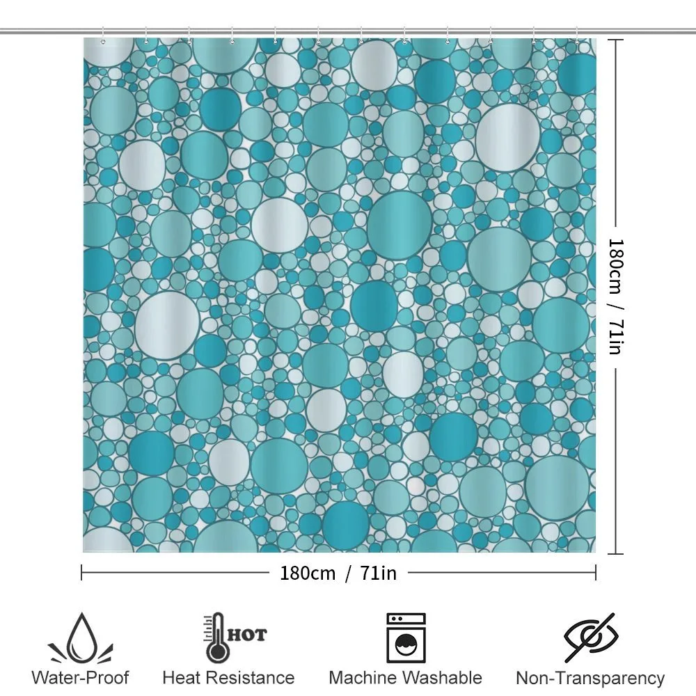 Modern Bubbles Pattern — Detail 2