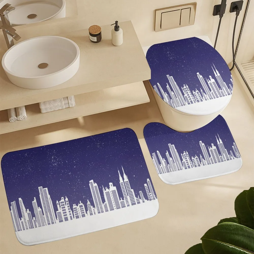 New York Skyline Starry Night — Detail 5
