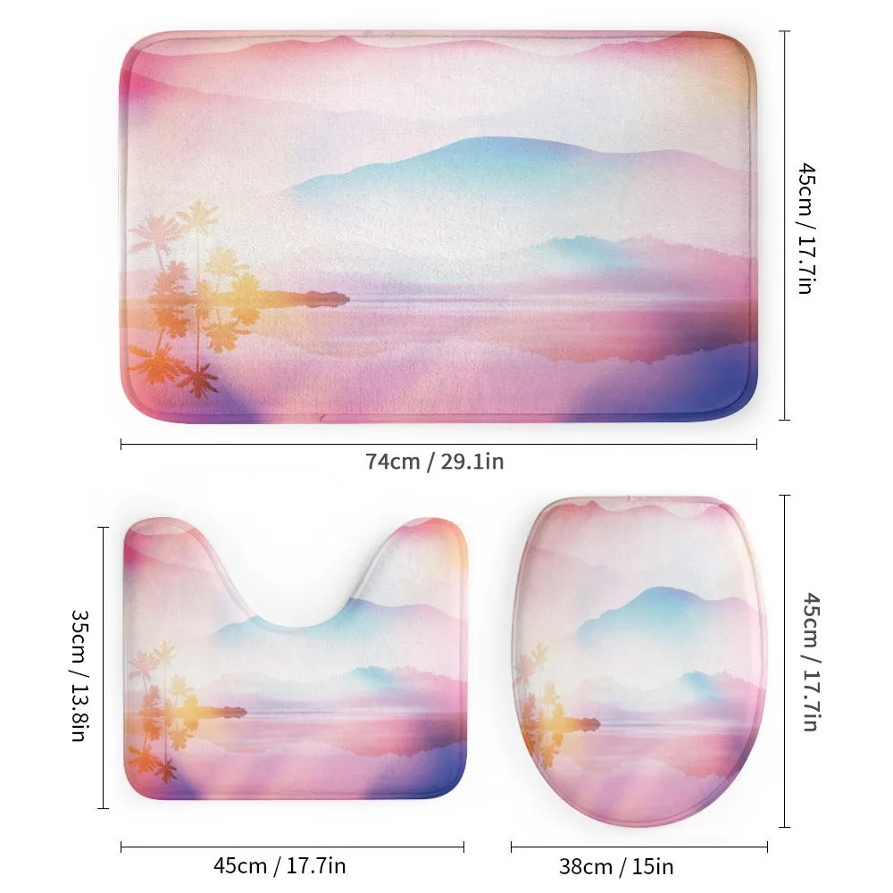 Ombre Tropical Landscape — Detail 1