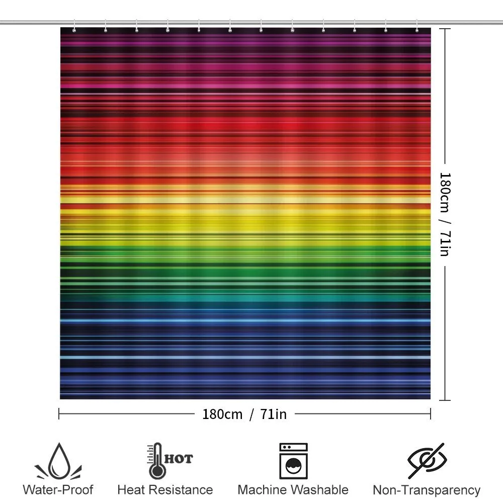 Rainbow Stripes Neon — Detail 2