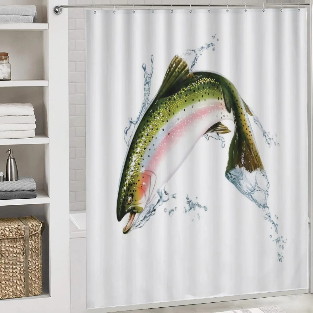 Salmon Photorealistic Art — Detail 4