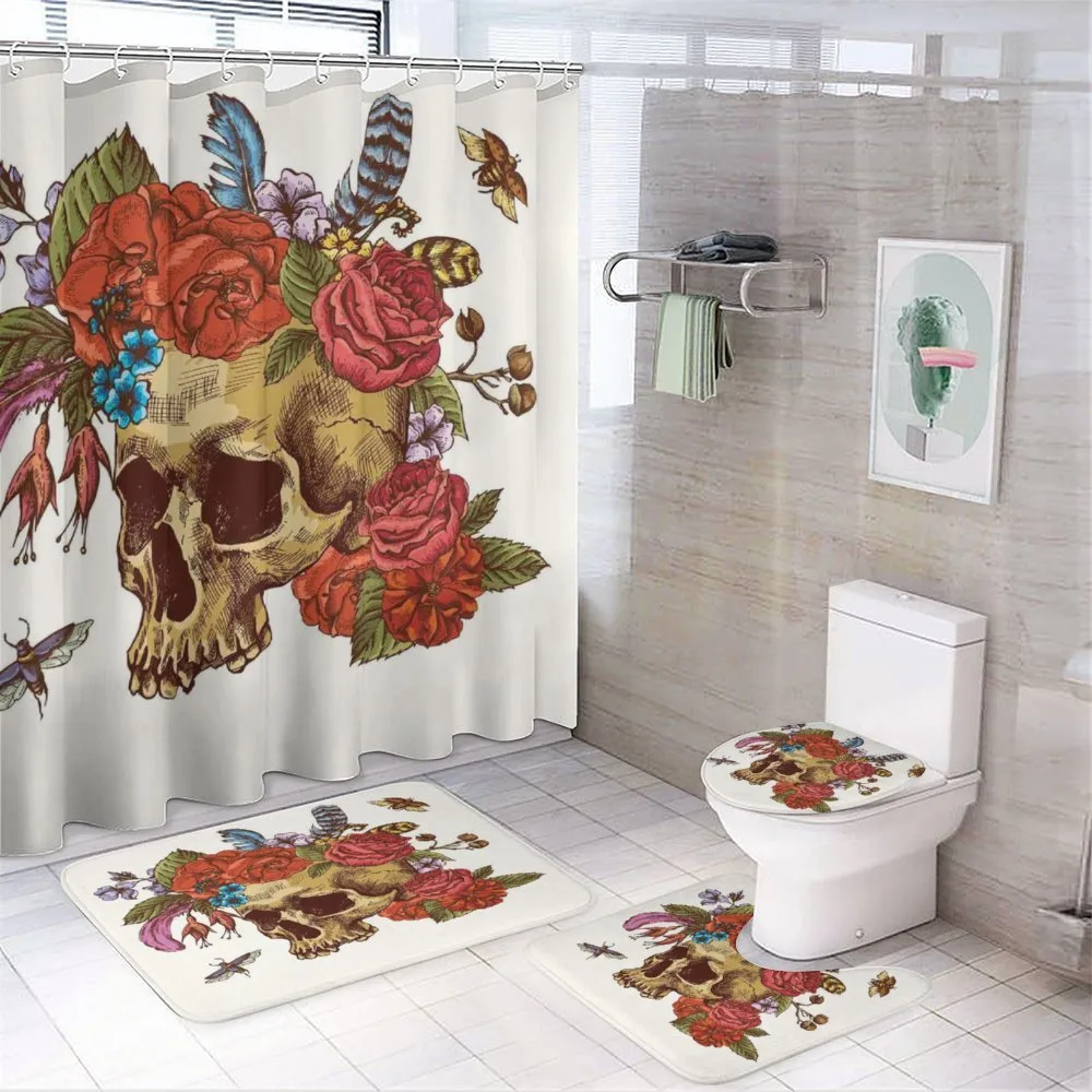 Skull Flowers Bees — Your design