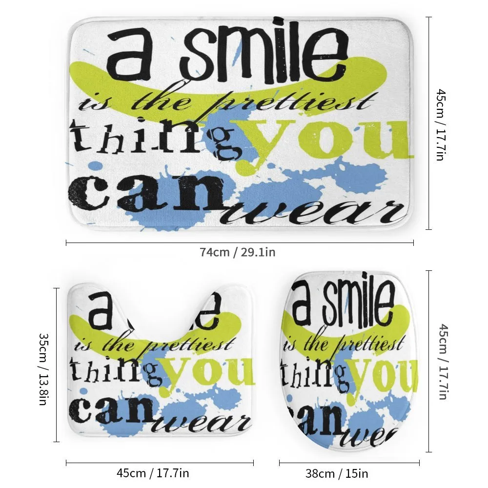 Uplifting Smile Happy Phrase — Detail 1