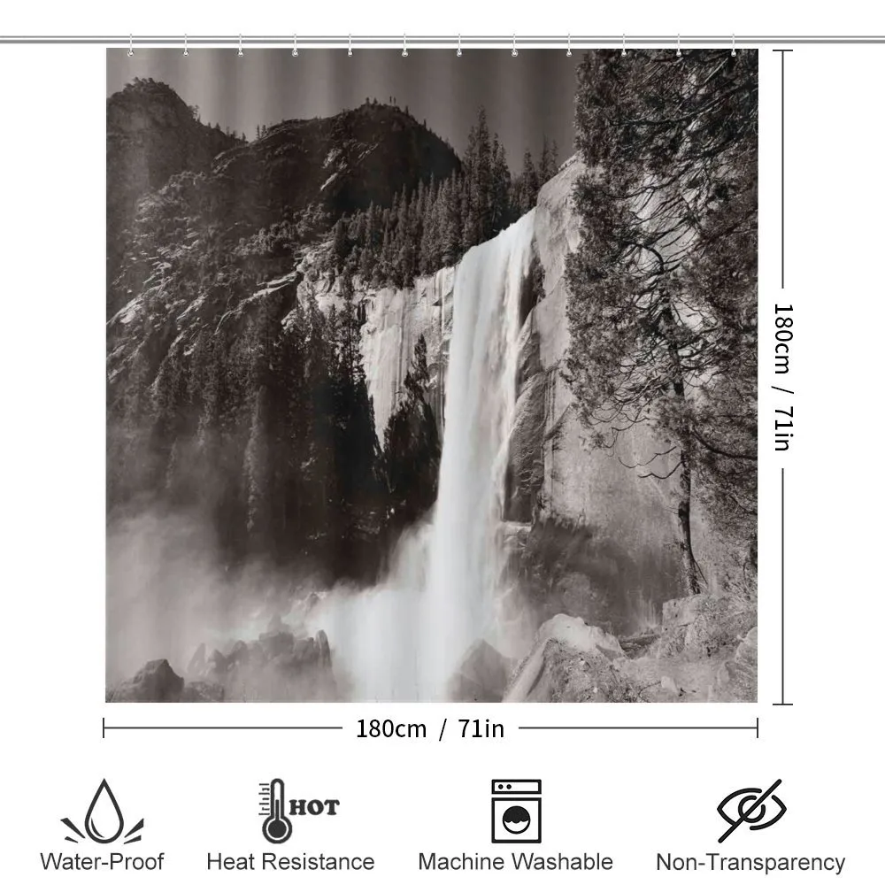 Waterfalls in Yosemite — Detail 2