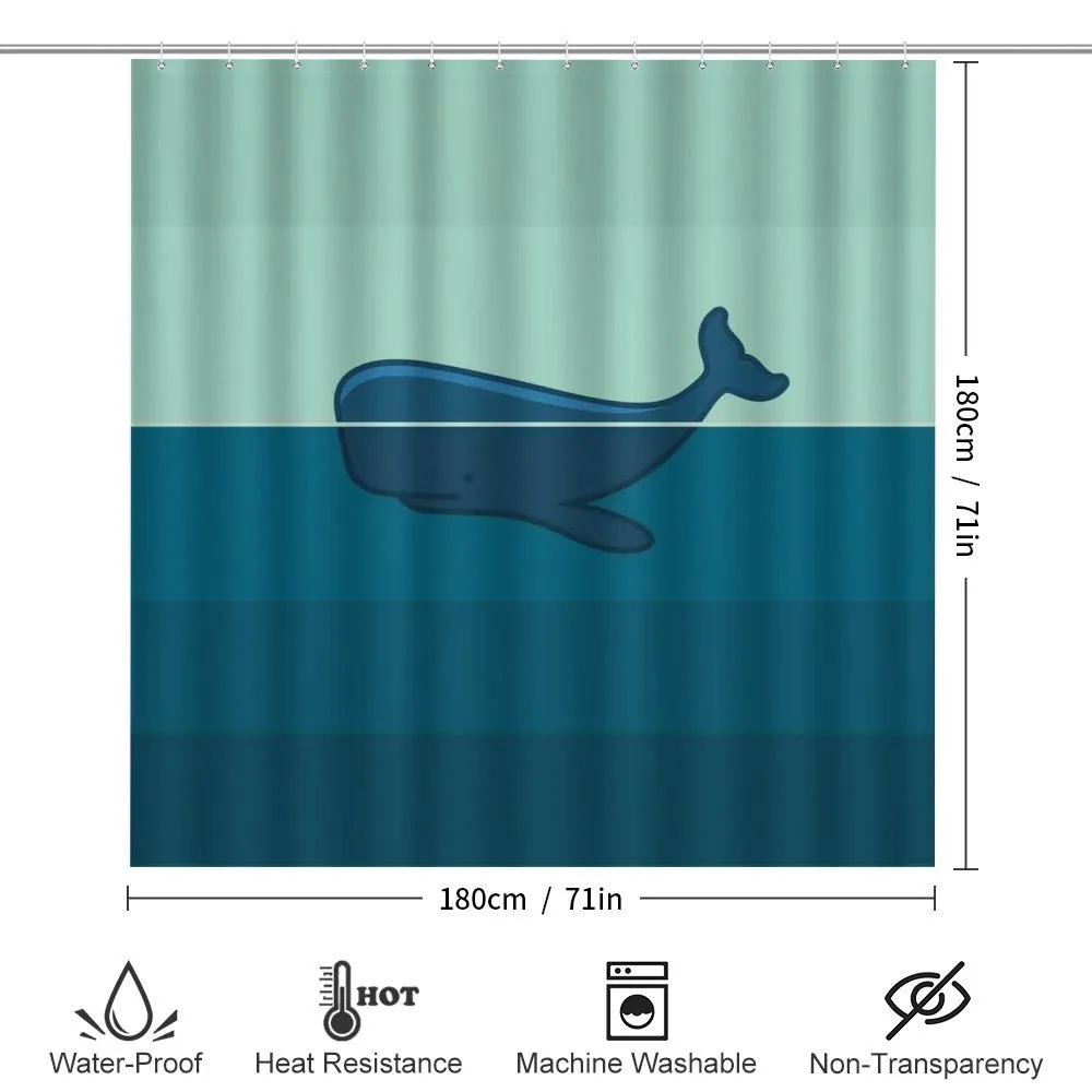Blue Whale in the Sea — Detail 2