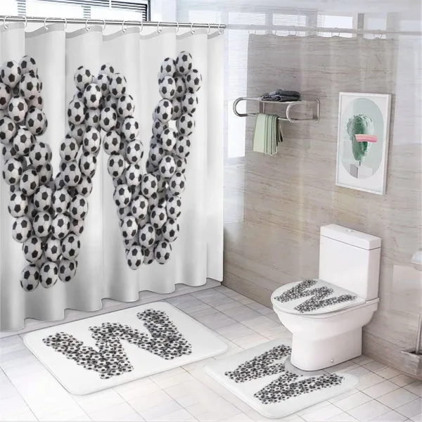 Capital Style on a shower curtain