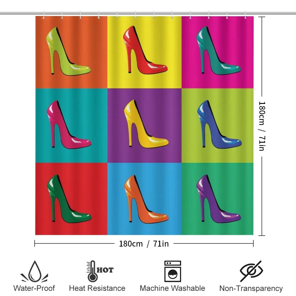 Colorful Shoes Pop Art — Detail 2