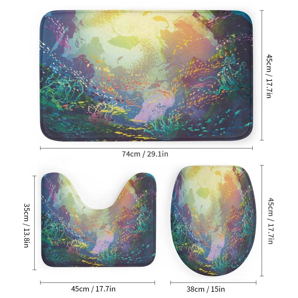 Coral Reef Aquarium Art — Detail 1