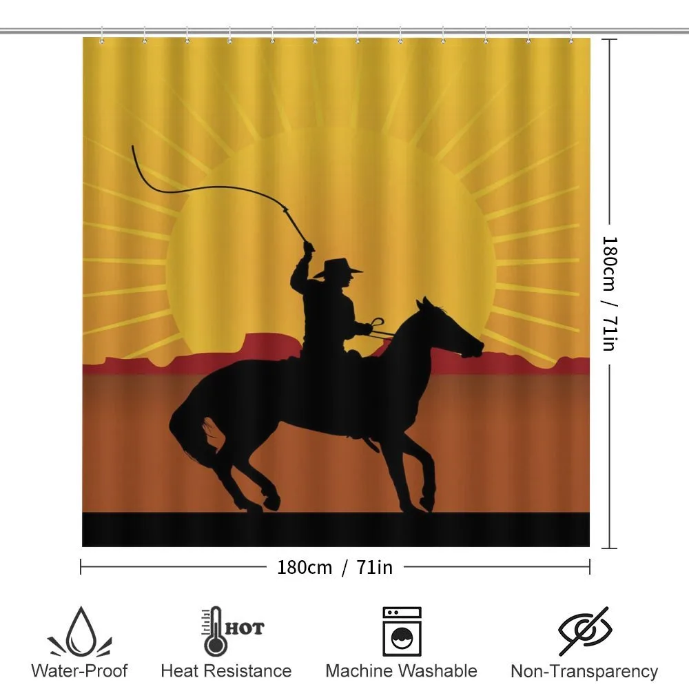 Cowboy on Horse Shade — Detail 2