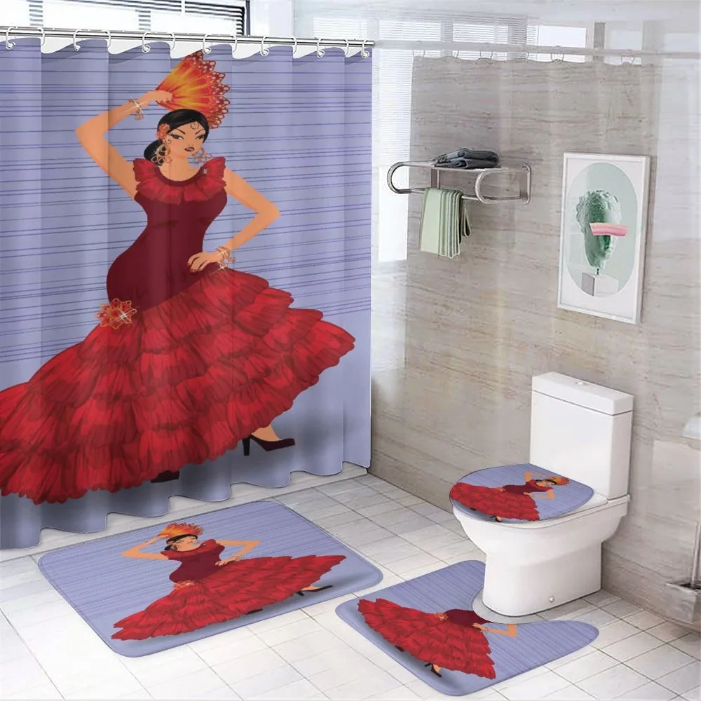 Dance Pose Spanish Lady — Your design