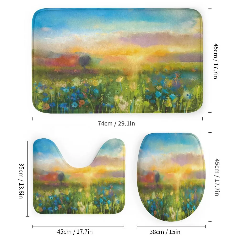Dandelion Blooms in Meadow — Detail 1
