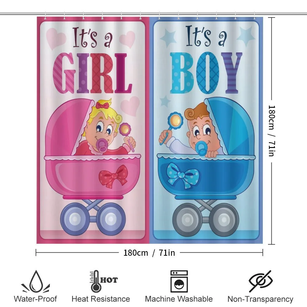 Girl and Boy Carriage — Detail 2