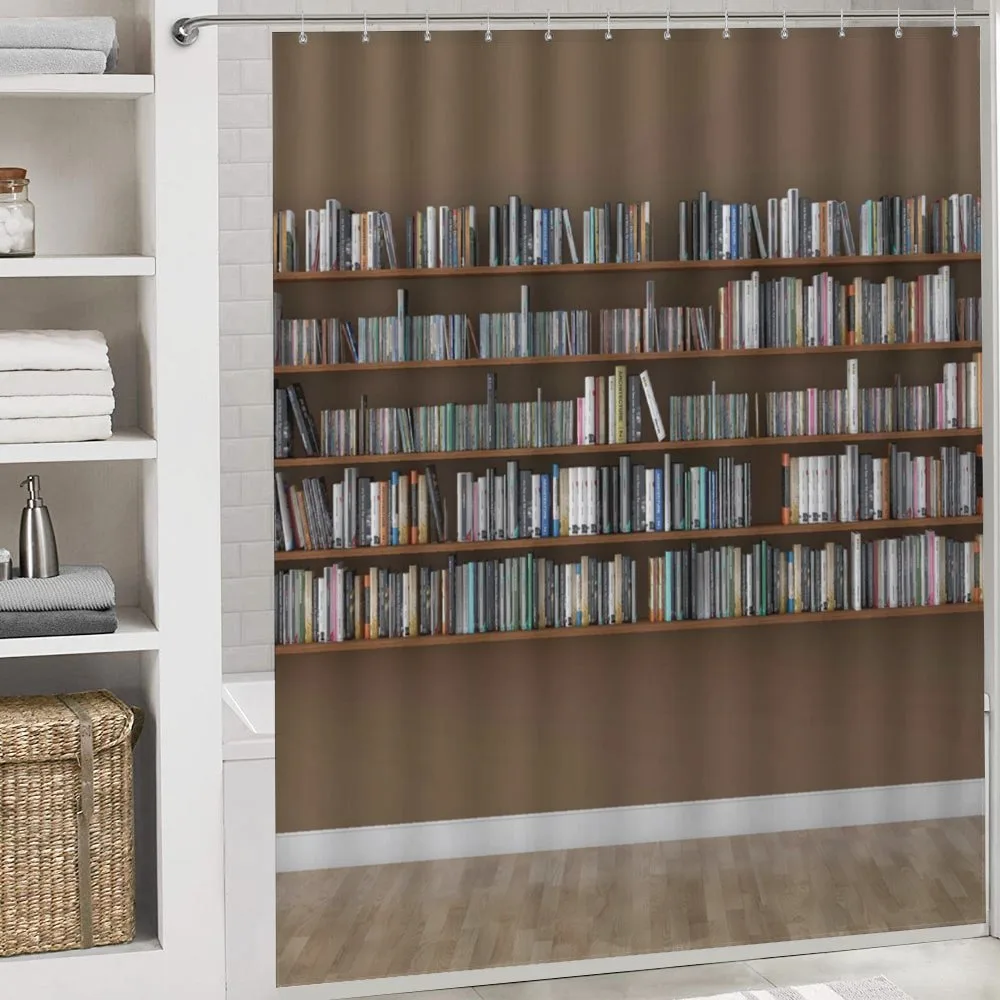 Interior Bookshelves Wall — Detail 4