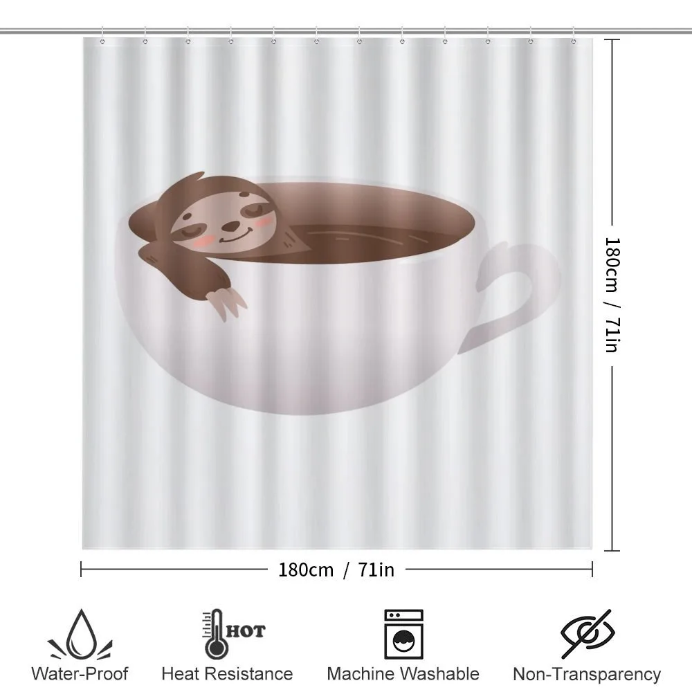 Lazy Swimming in Coffee — Detail 2