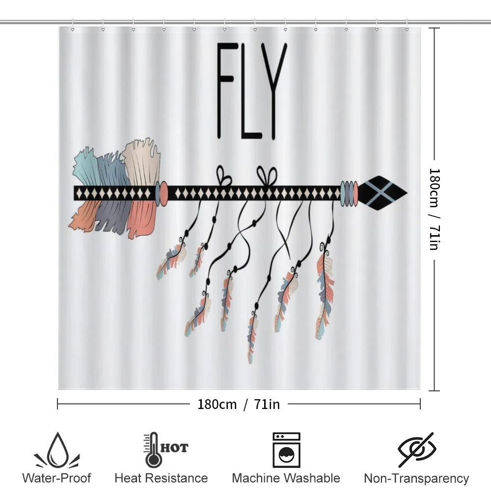 Native Arrow and Feather Fly — Detail 2
