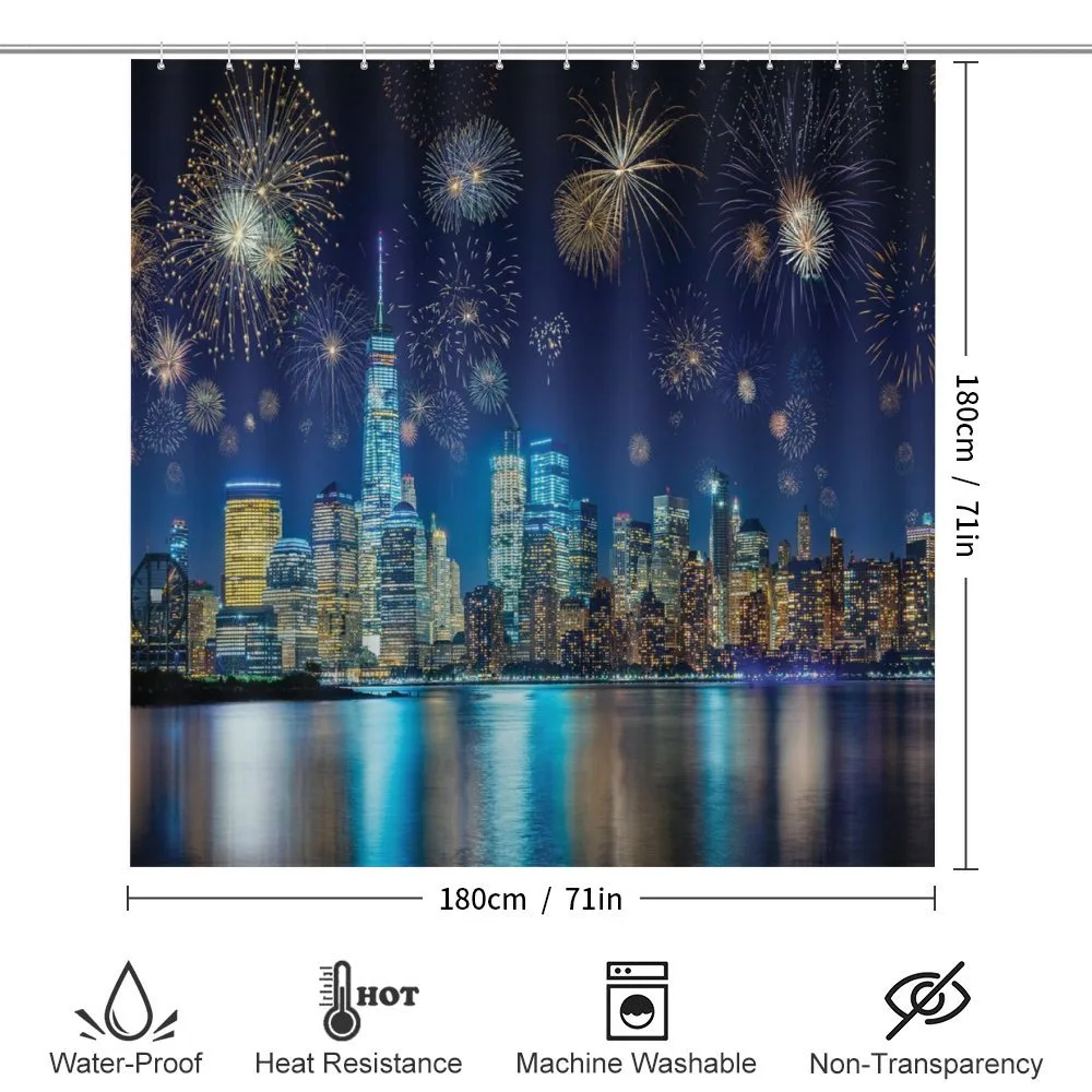 New Year Night Fireworks — Detail 2