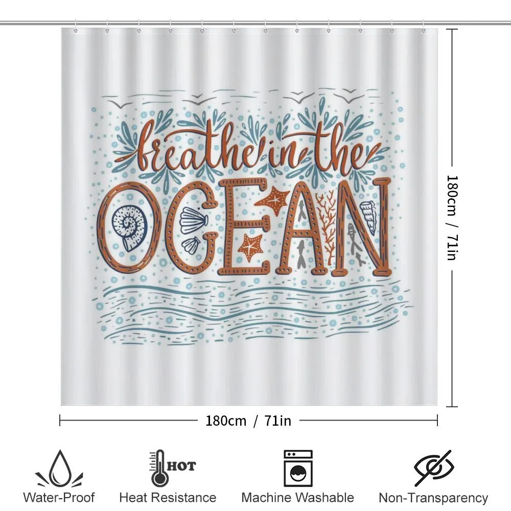 Ocean Text — Detail 2