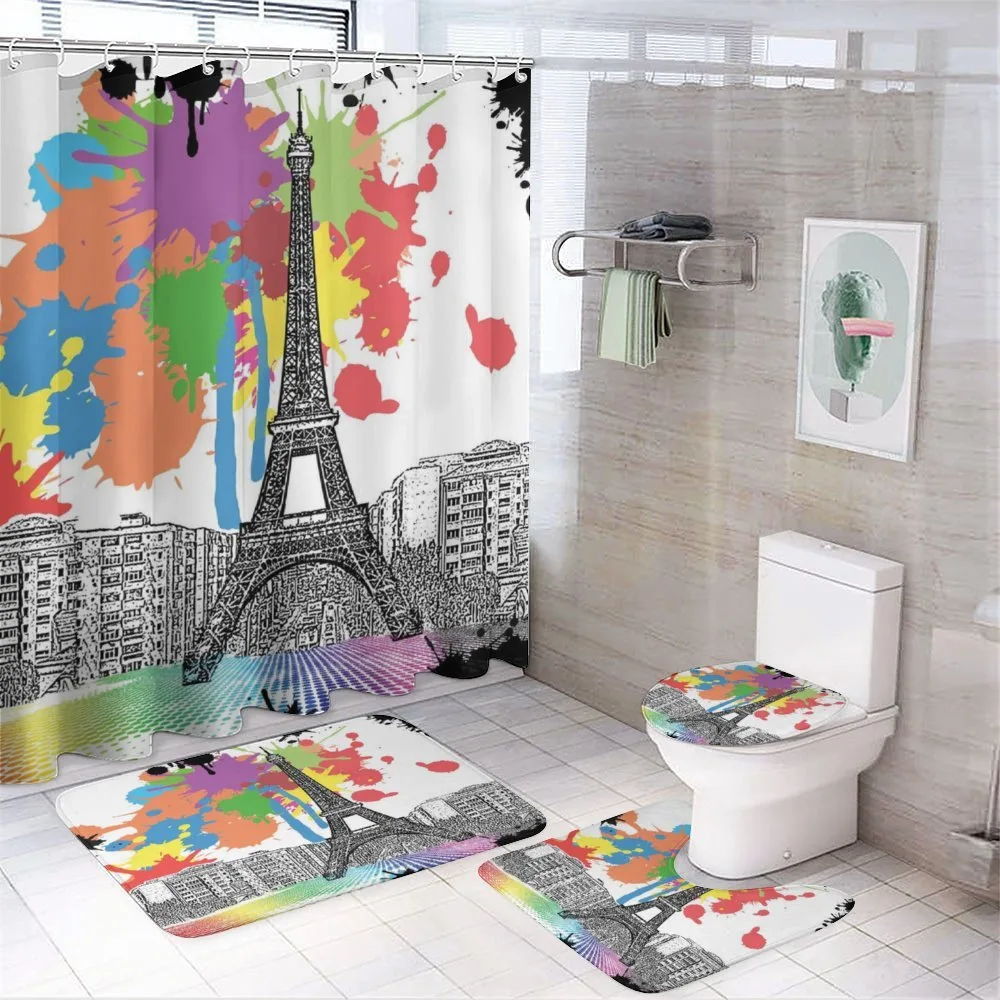 Splashing Spots Eiffel Tower — Your design