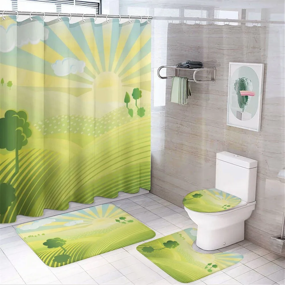 Sunshine Lightens Hills — Your design