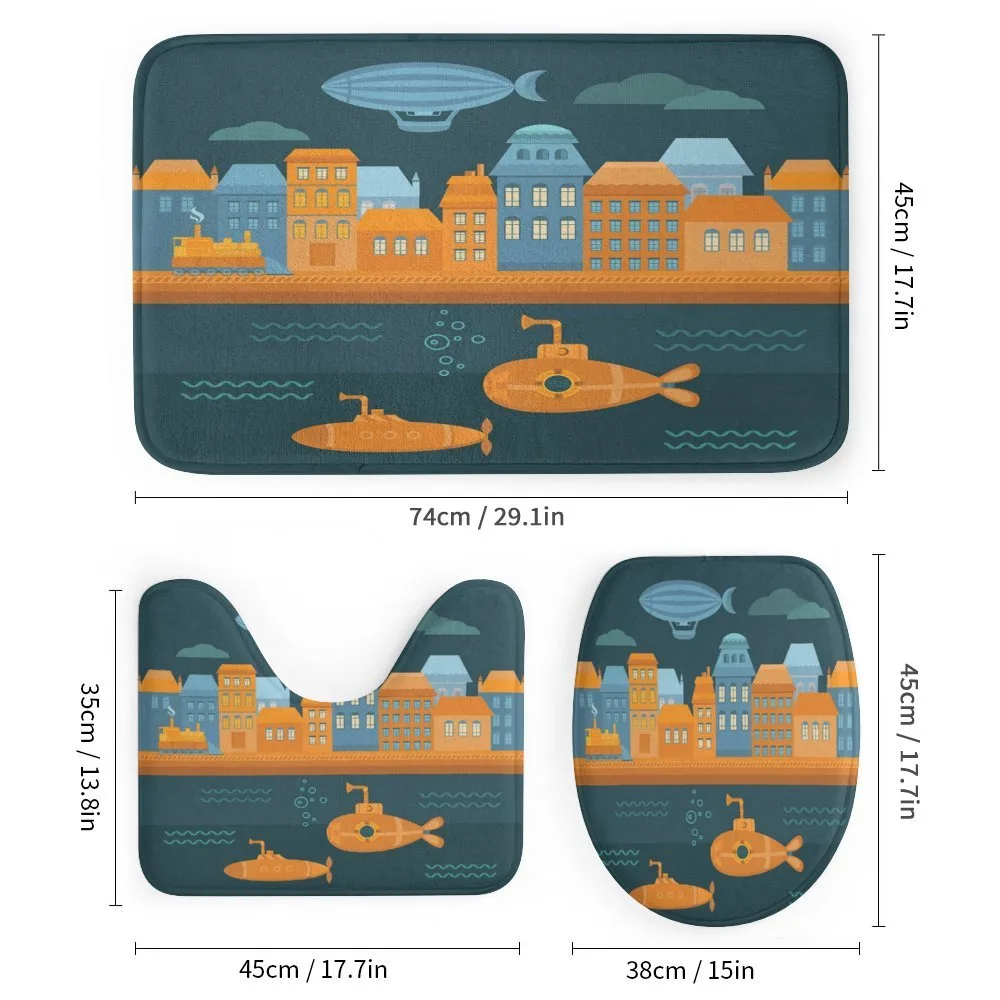 Train Airship Submarines — Detail 1