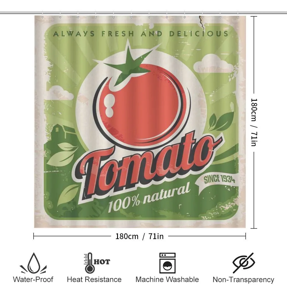 Vintage Tomato Poster — Detail 2
