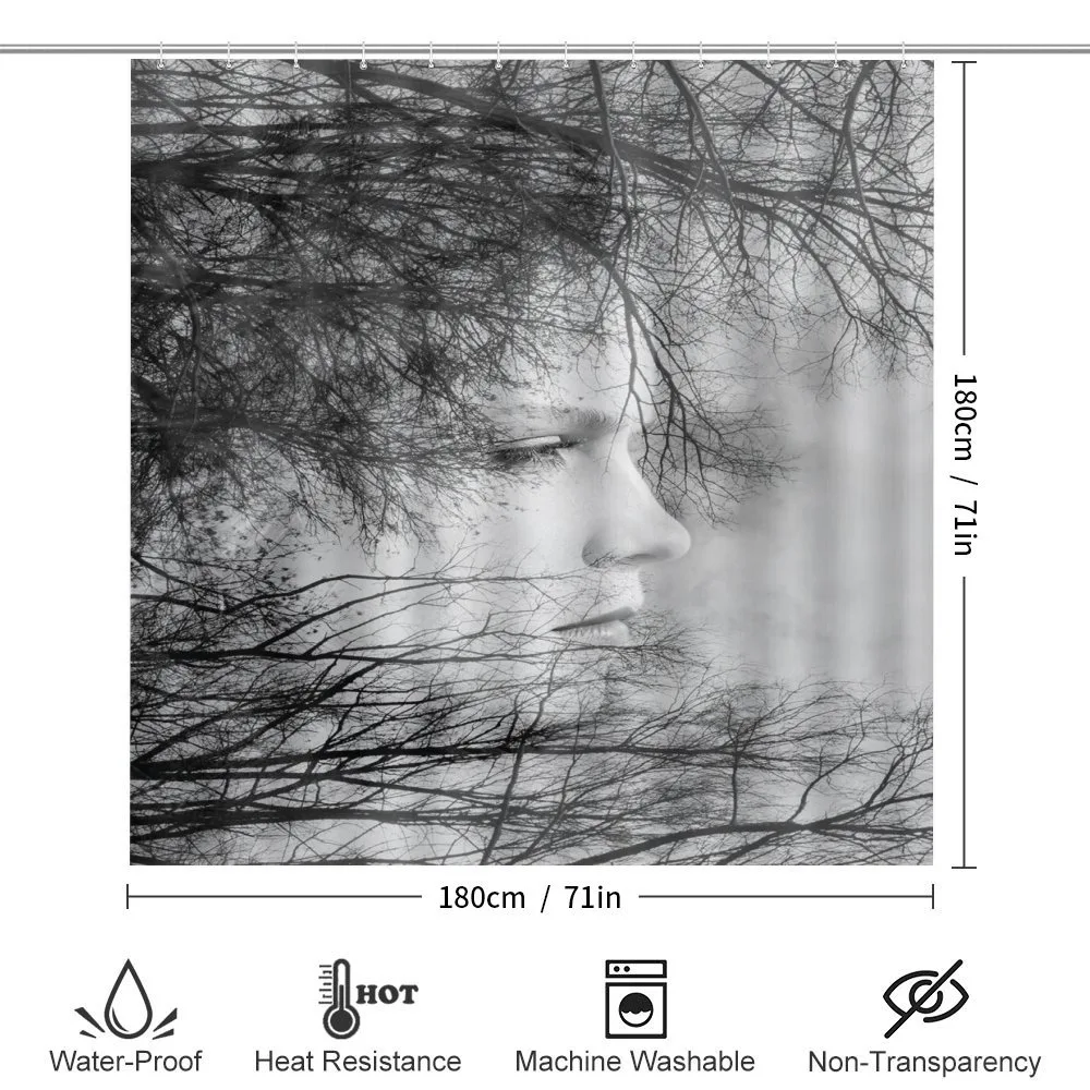 Woman and Trees — Detail 2