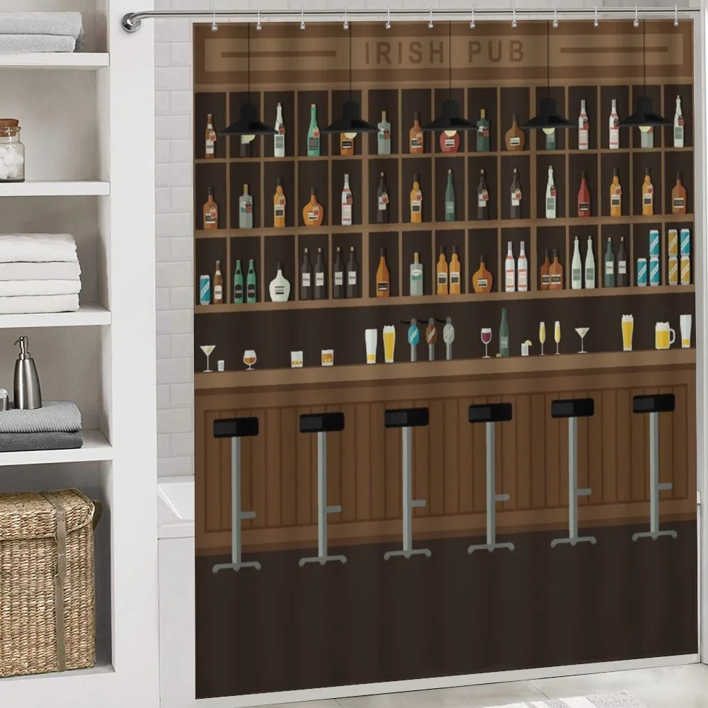 Bar Stools and Bottles — Detail 4