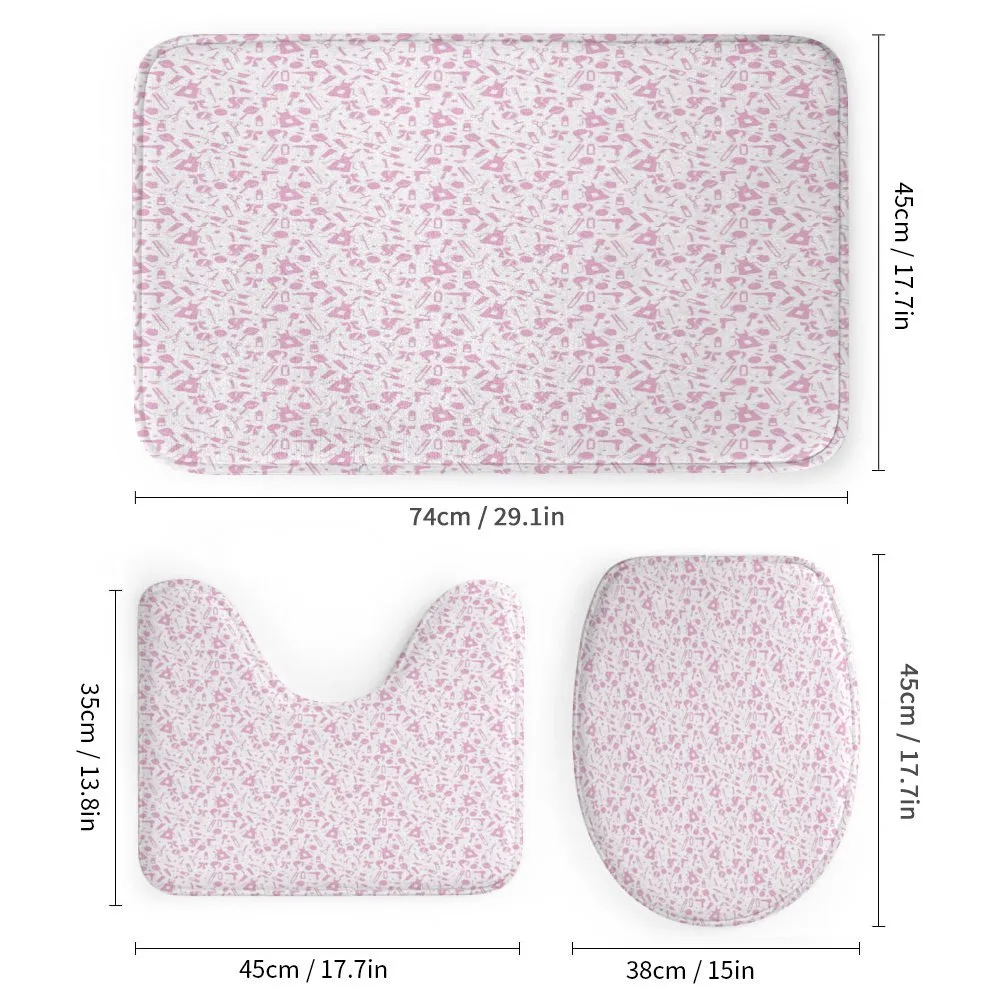Beauty Accessories Pattern — Detail 1