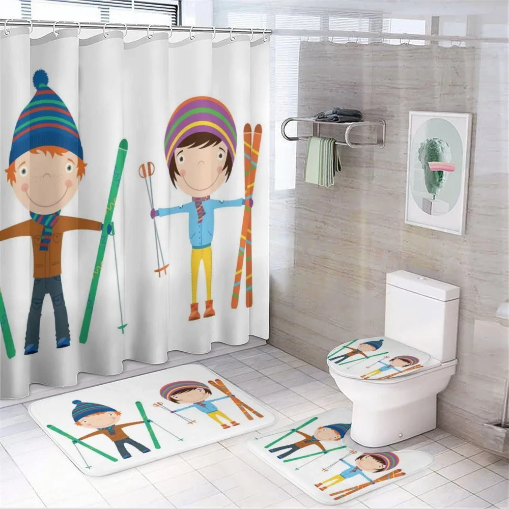 Boy and Girl Skis — Your design