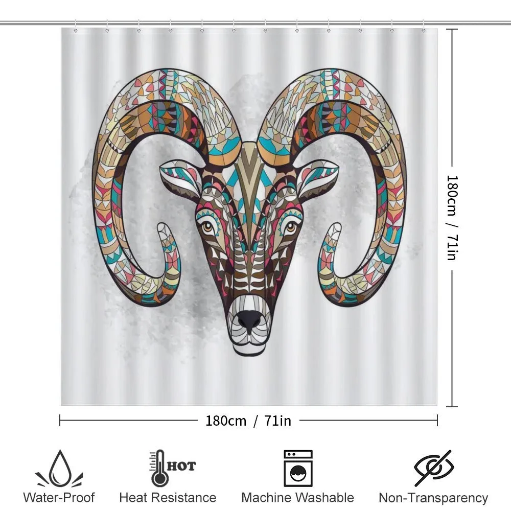 Colorful Totem Head — Detail 2