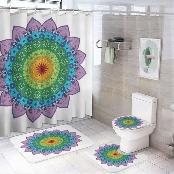 Eastern Daisy on a shower curtain