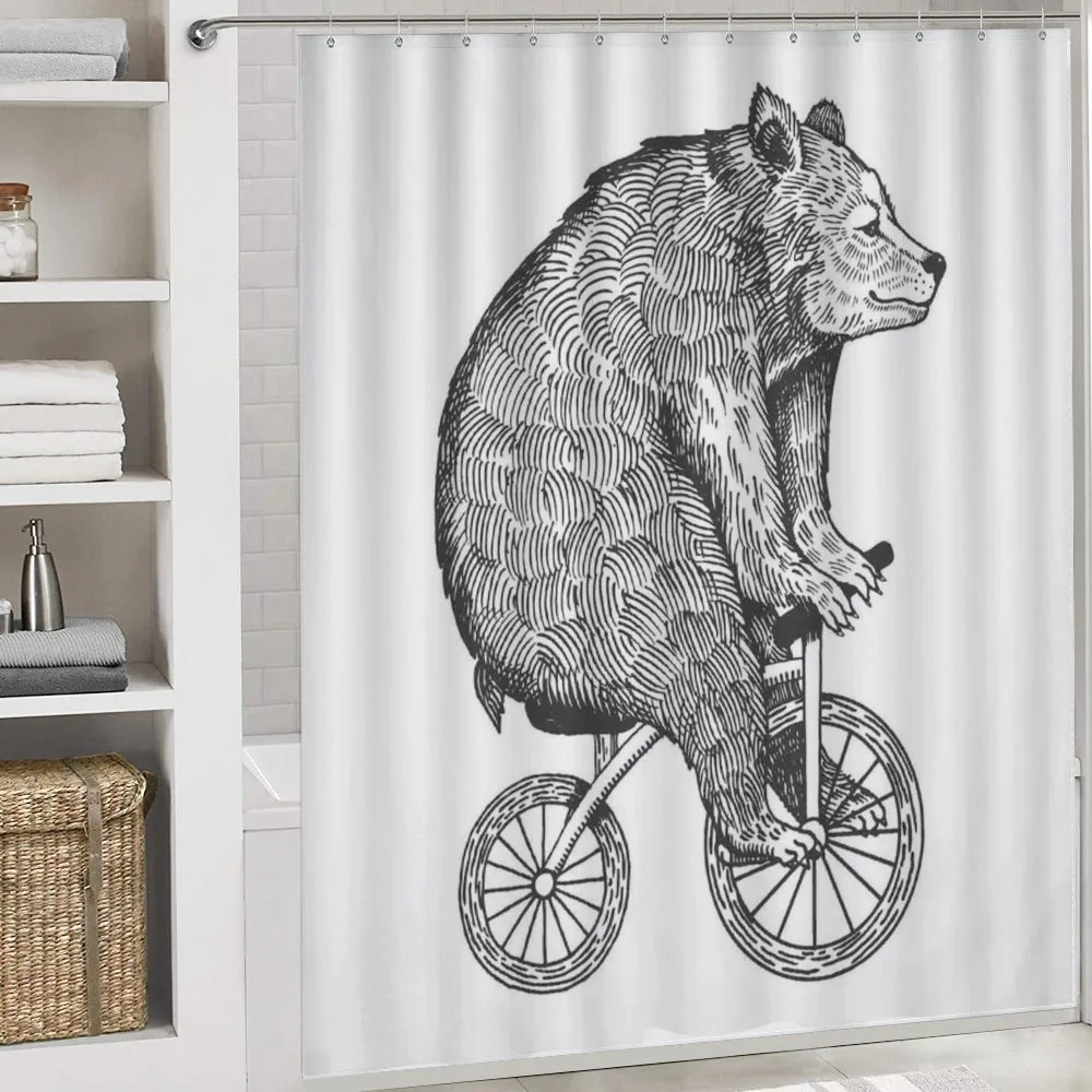 Funny Circus Bear Art — Detail 4