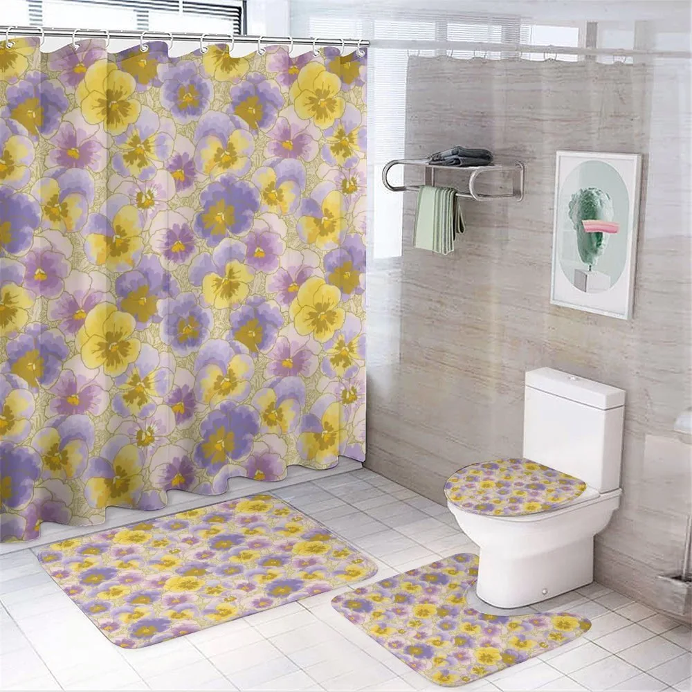 Hand Drawn Pansy Garden — Your design