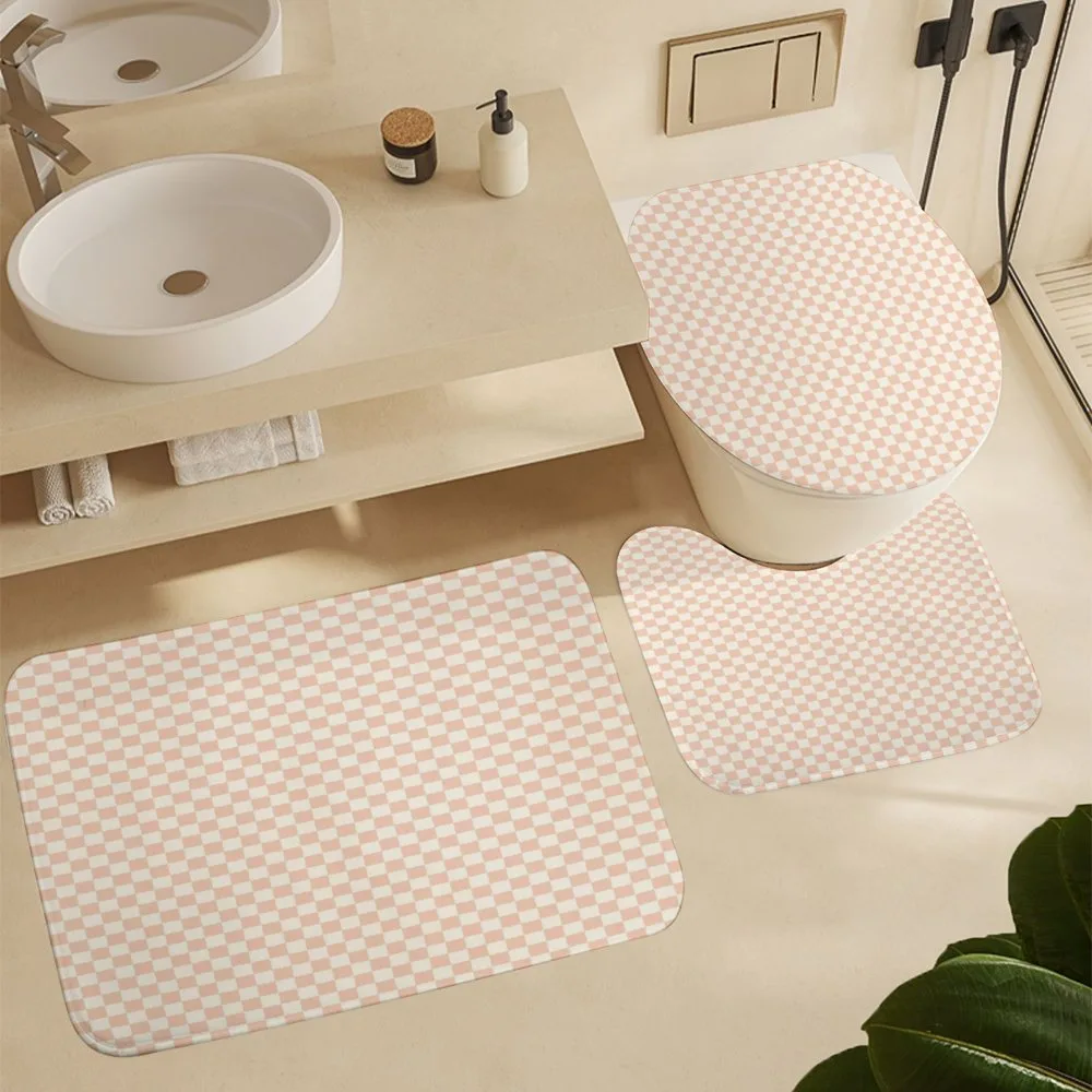 Modern Pink Squares — Detail 5