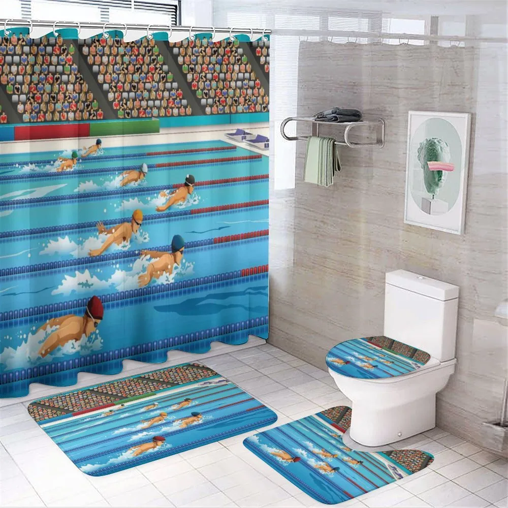 Olympics Swimming Race — Your design