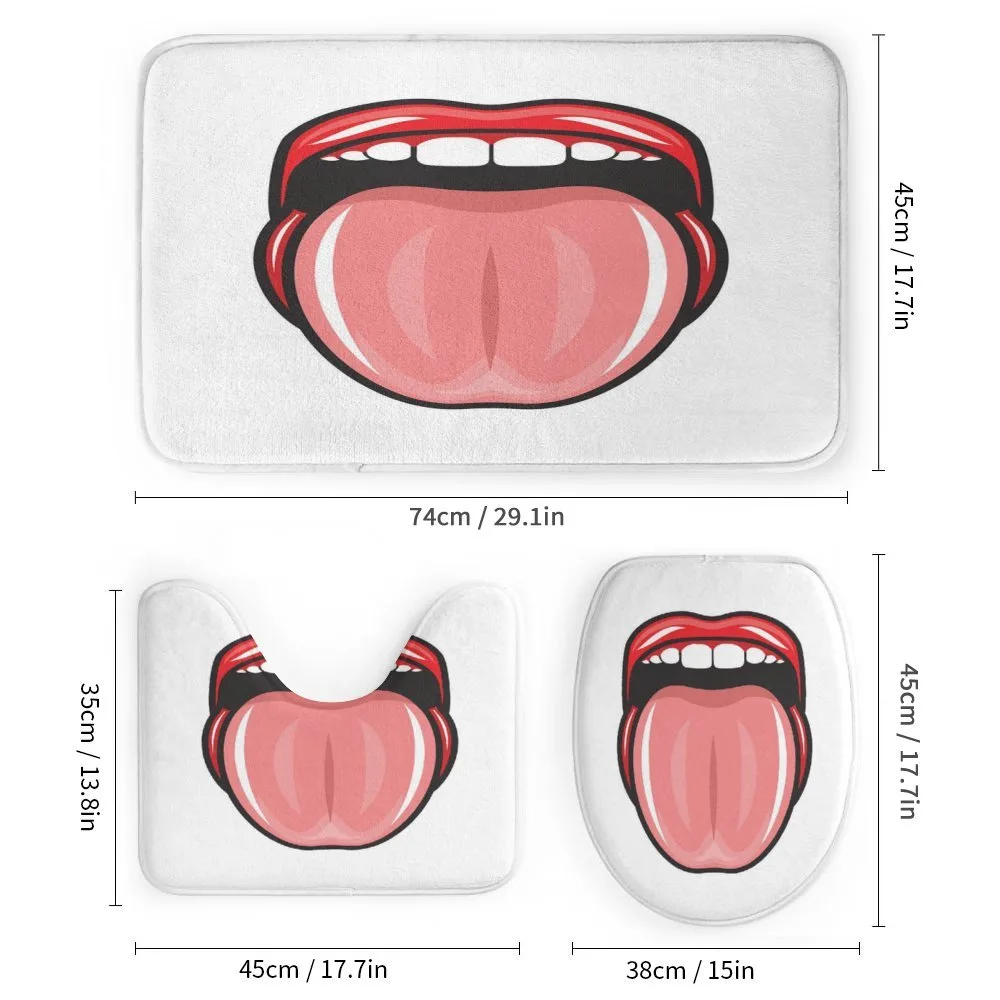 Open Mouth Tongue out Image — Detail 1