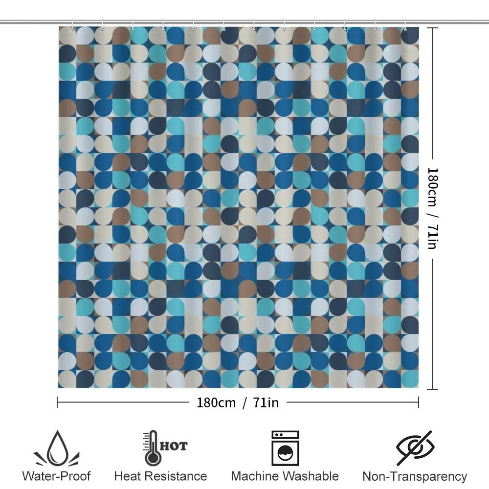 Pastel Mosaic Pattern — Detail 2
