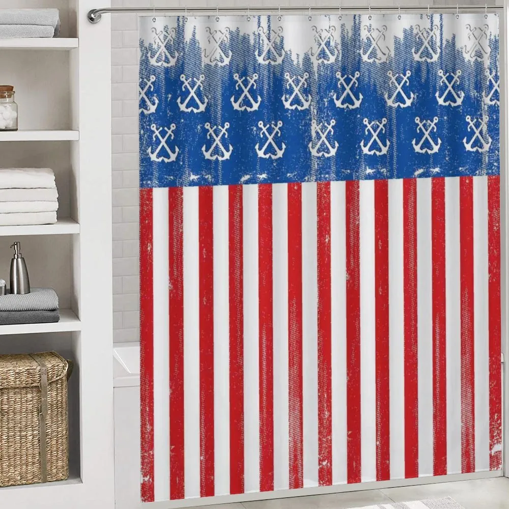 Patriotic Grunge Flag Marine — Detail 4