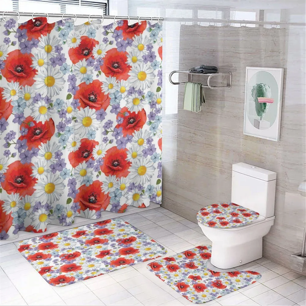Poppy and Daisy Flower — Your design