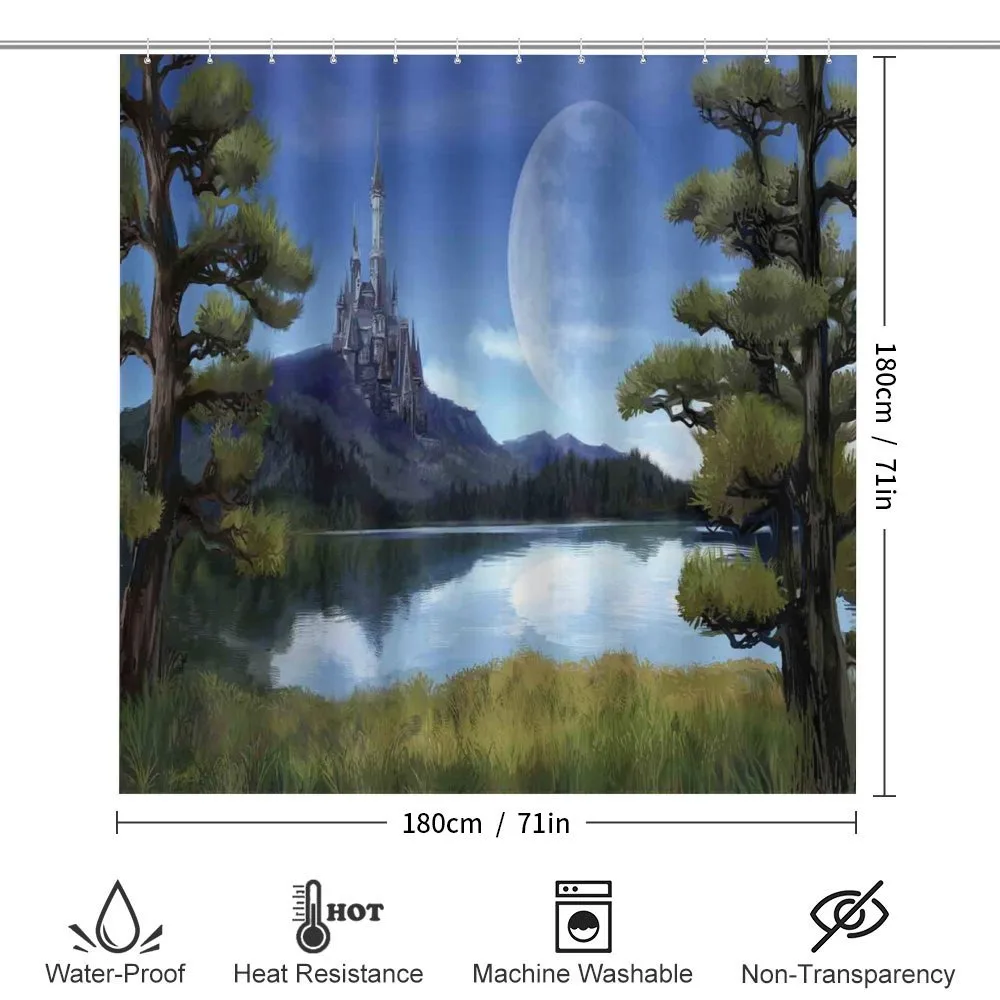 Riverside Lake Scene — Detail 2