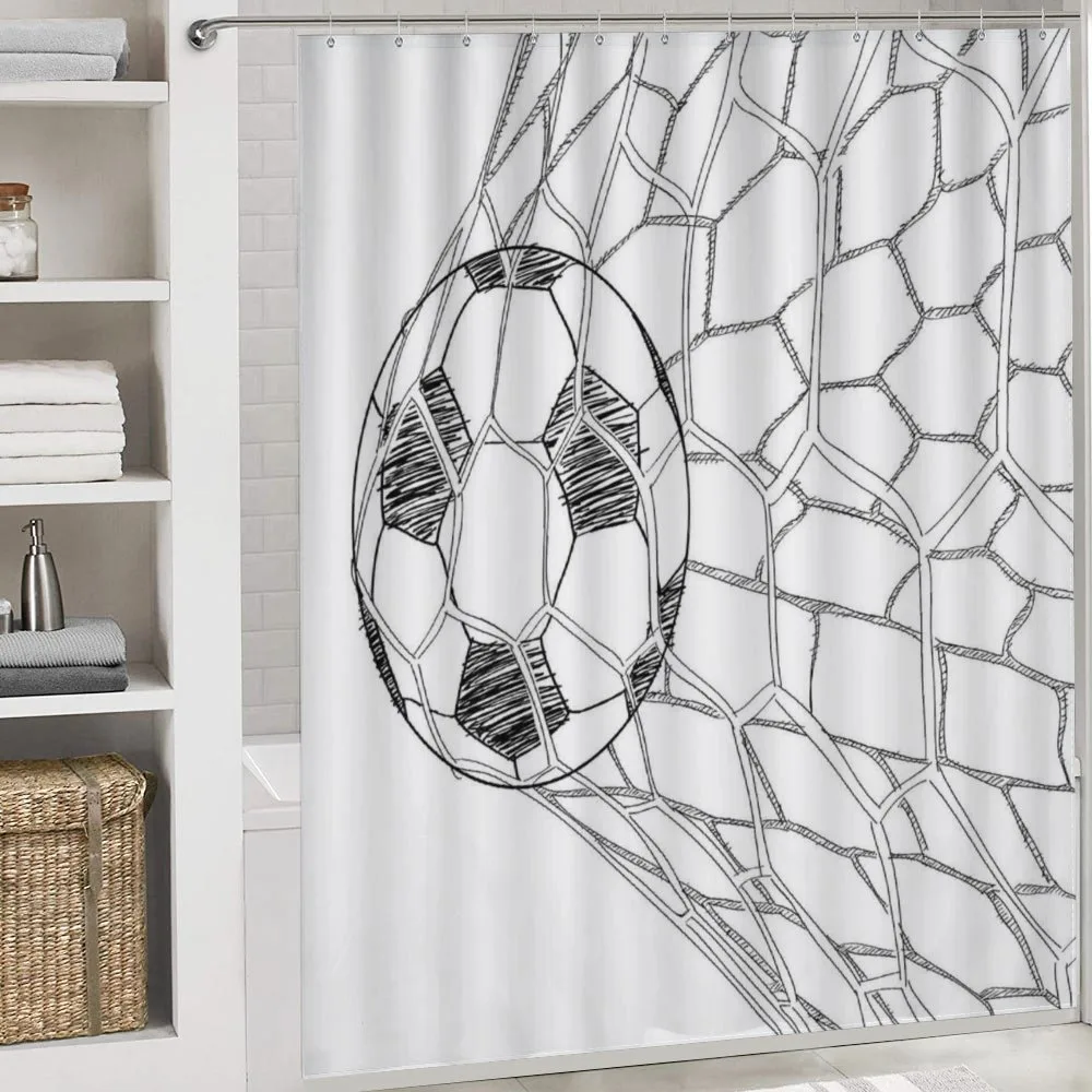 Soccer Ball in Net — Detail 4